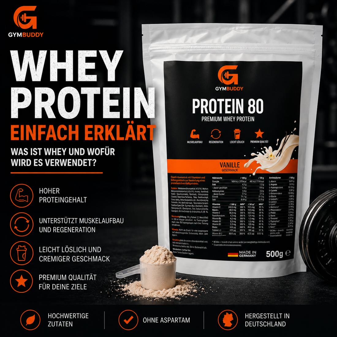 Was ist Whey Protein