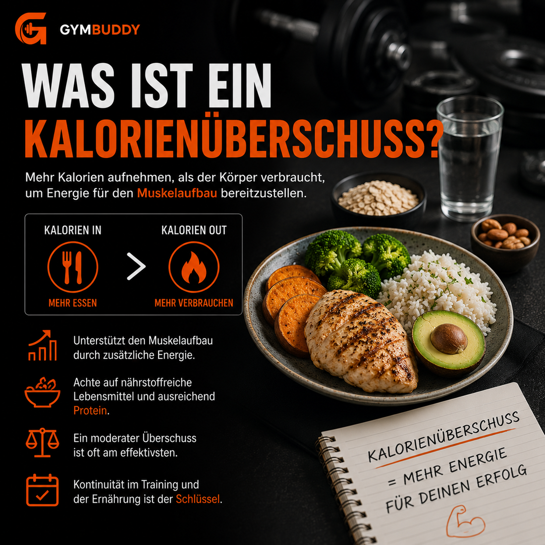 Was ist ein Kalorienüberschuss?