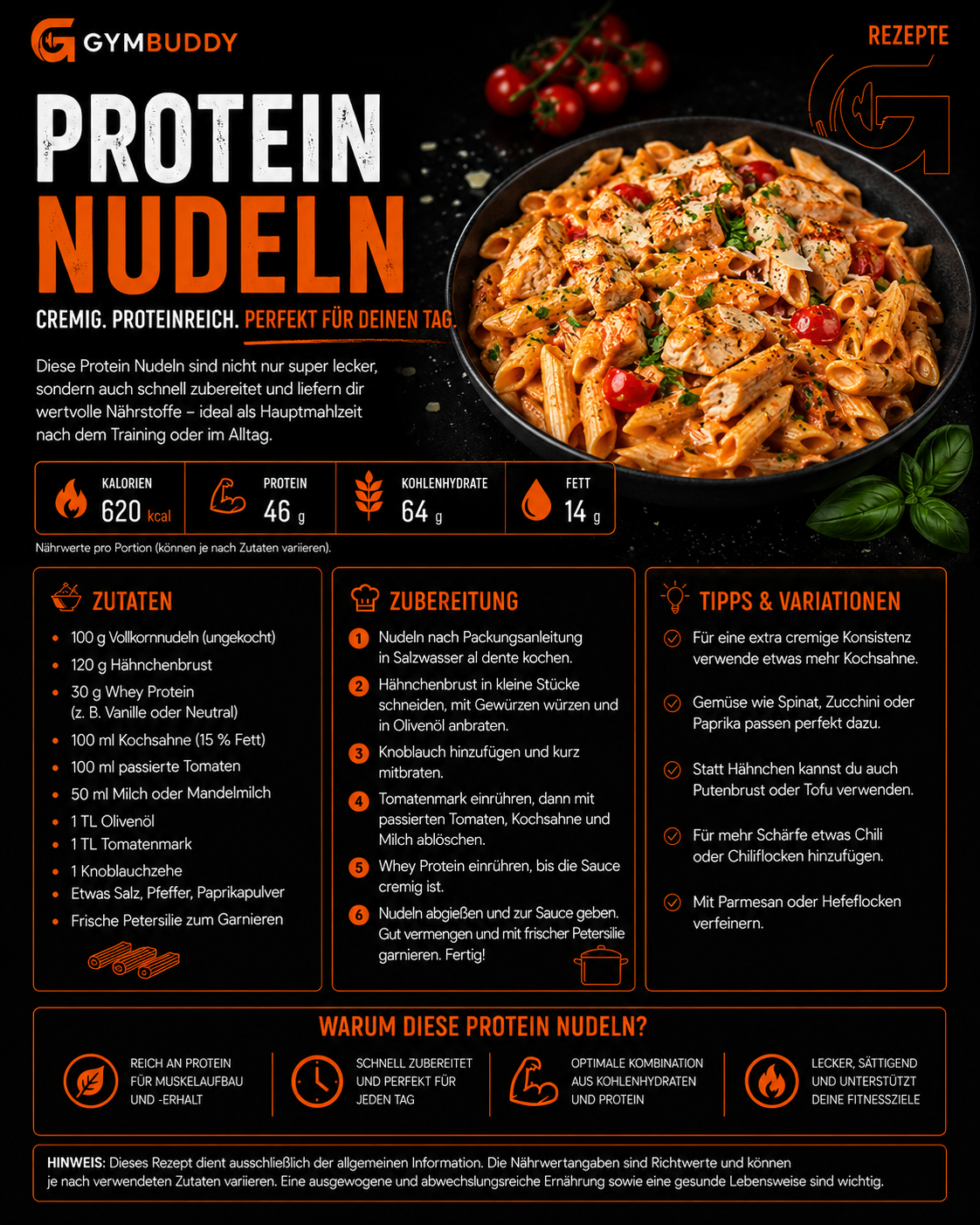 High Protein Nudeln