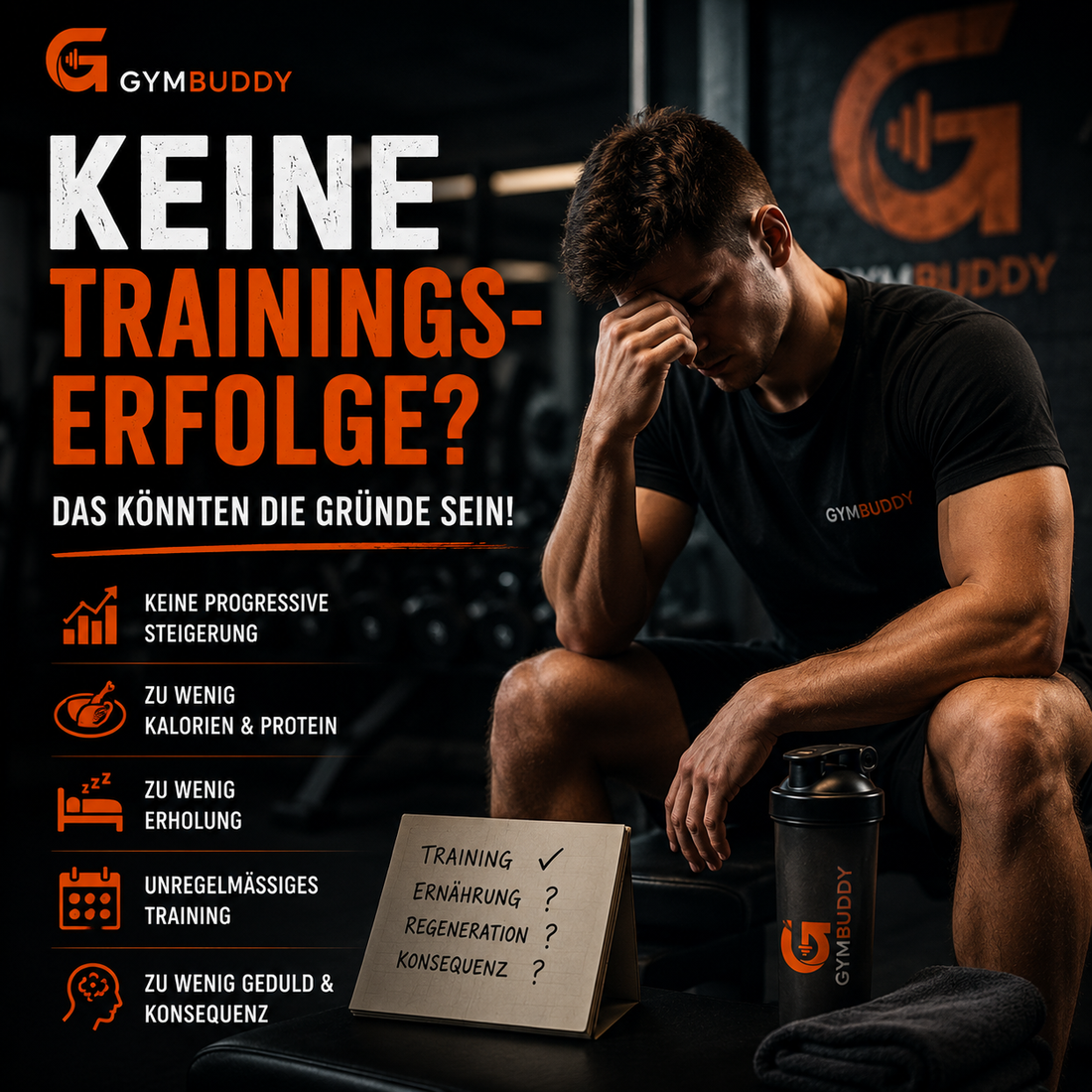 Keine Trainingserfolge? Das könnten die Gründe sein