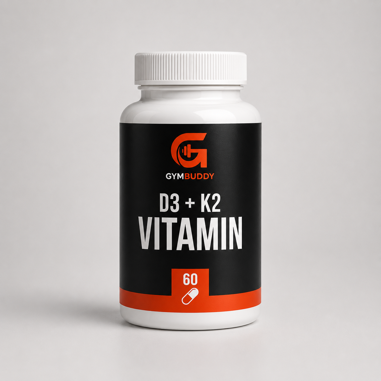 GymBuddy Vitamin D3+K2 - 60 Kapseln