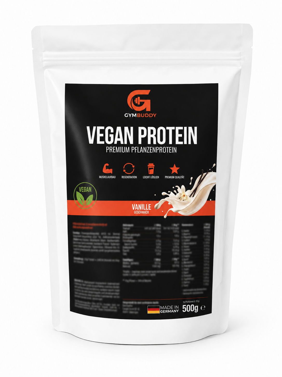 GymBuddy Veganes Protein - 500g