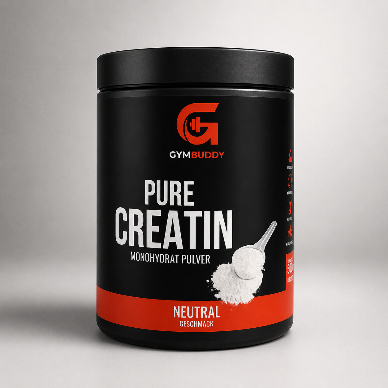 GymBuddy Kreatin Pulver - 500g