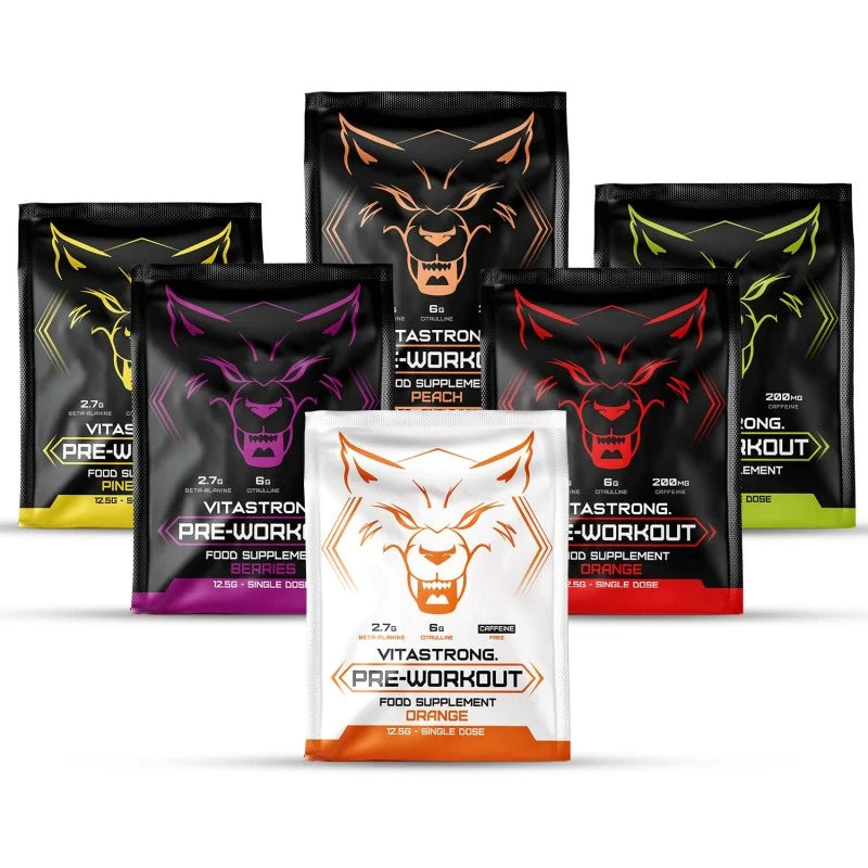 Vitastrong Probier Set - Pre Workout (12,5g)
