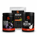 GymBuddy Starter Pack – Clear iso-Whey, Protein 80 und Pure Creatin Bundle