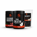 GymBuddy Vegan Bundle – Performance Booster, Kreatin und Veganes Protein