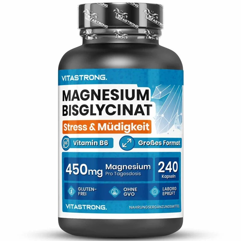Vitastrong MAGNESIUM BISGLYCINAT (240cps)