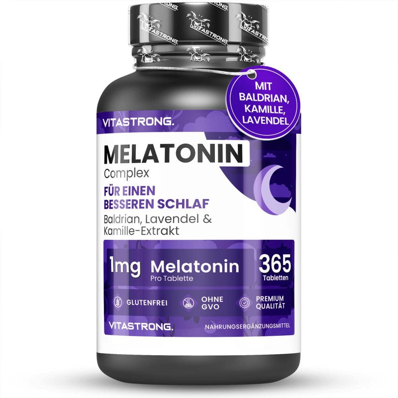 Vitastrong Melatonin Complex (365stck)